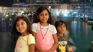 Dubai Mall Burj khalifa Dubai Fountain  رحنا دبي مول شفنا برج خليفه نافورة دبي
