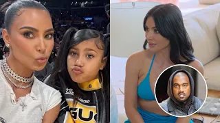 Kim Kardashian Says North West Prefers Living With Kanye West | KUWTK | E!