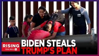 BIDEN's New Immigration Plan Ripped From TRUMP's Old Playbook; Dems BALK, GOP SQUAWKS