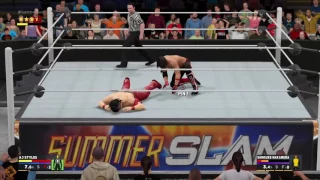 WWE 2K17 Universal Championship Tournament Round 2: Shinsuke Nakamura vs AJ Styles