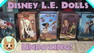 Disney Limited Edition Designer Dolls 2017 Set Fairytale/Folktale Collection - Shipped - Unboxing!