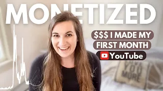 How much YouTube paid me my first month with 1K Subscribers | How much money can you make on YouTube