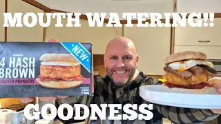 New 4 HASH BROWN QUARTER POUNDERS Iceland Food Review