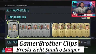 GamerBrother zieht SANDRO LAUPER in FIFA 22 😂🤣 | GamerBrother Clips