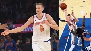 Kristaps Porzingis Career High 38 Points! Knicks 3 Game Win Streak! 2017-18 Season