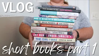 Tackling All the Short Books On My TBR | part 1 in a series