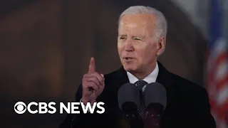 Biden marks 1 year since Russia's invasion of Ukraine with remarks in Poland | full video