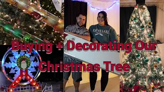 Decorating Our Christmas Tree VLOGMAS DAY 1 2021