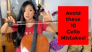 10 MOST COMMON Cello Mistakes for Cellists (Beginner Friendly)