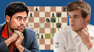Unexpected Tactic ! Hikaru Nakamura vs. Magnus Carlsen, 2023