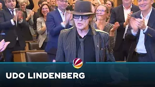 Udo Lindenberg ist Ehrenbürger in Hamburg