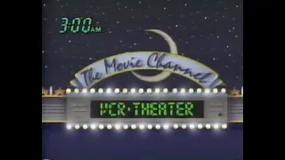 January 10, 1988 Promos for The Movie Channel