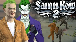 Saints Row 2 - Creation Of The Joker! Breaking Out Of Prision! [Episode 1]