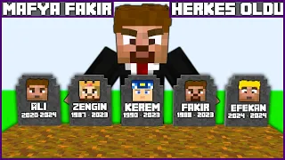 FAKİR MAFYA OLDU ŞEHİRDEKİ HERKESİ ÖLDÜRDÜ! 😎 - Minecraft ZENGİN FAKİR HAYATI