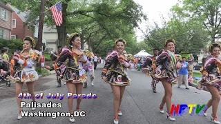 Bolivian Folk Dancers @ 2016 Palisades 4th of July Parade - Washington, DC