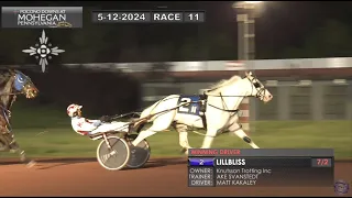 3 year old Lillbliss & Matt Kakaley won in 1.52,4 (1.10,1) at Pocono Downs.