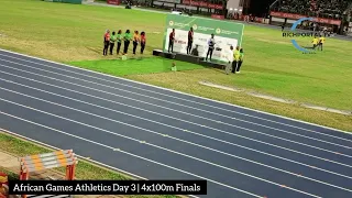 African Games Athletics: Men's 4x100m Finals Men | Women