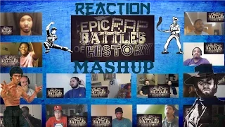 Bruce Lee vs Clint Eastwood Epic Rap Battles of History Reaction Mashup