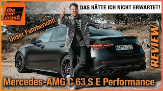 Mercedes-AMG C 63 S E Performance (2023) Wir fahren den NEUEN auf der Rennstrecke! Review | Test