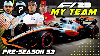 NEW TEAMS! NEW GULF LIVERY! DRIVER TRANSFERS! BUILDING OUR OWN ENGINE! - F1 23 MY TEAM CAREER S3