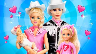A Família de Barbie e Ken / 30 DIYs para Bonecas