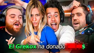 DONANDO A AURONPLAY E IBAI CON GEMITA - TheGrefg