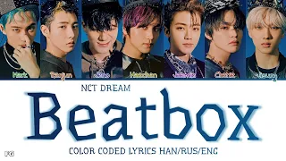 NCT DREAM-Beatbox перевод на русский [COLOR CODED LYRICS]