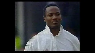 ENGLAND v WEST INDIES 5th TEST MATCH DAY 3 TRENT BRIDGE AUGUST 12 1995 BRIAN LARA STUART WILLIAMS