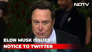 Elon Musk's Fresh Letter To Scrap Twitter Deal After Whistleblower Claims