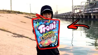 Will GUMMY WORMS Catch Fish!? **Unbelievable**