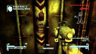 Fallout New Vegas Vault 34 Guide Armory Room