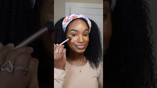 Do makeup with me 💄 #curlyhair #makeuplook #beauty #content