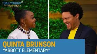 Quinta Brunson - On the Success and Inspiration Behind “Abbott Elementary” | The Daily Show