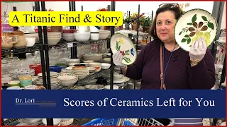 Titanic Find & Scores of Blue Ridge, Staffordshire, Nippon Ceramics, more - Thrift with Me Dr. Lori