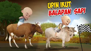 Upin ipin ikut Balapan Naik Sapi , ipin senang ! GTA Lucu