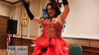 Countess Lola Montez dances at  UICC