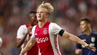 Kasper Dolberg for Ajax vs Sparta Rotterdam (12/2/17) (The next Zlatan Ibrahimovic?)