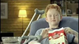 Everette Plen-Orville Redenbacher commercial "broken leg"