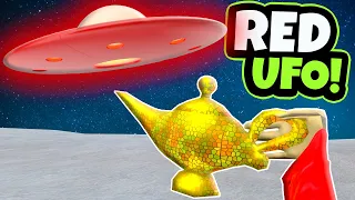 The SECRET RED UFO Tried to Attack Me in The Long Drive?!