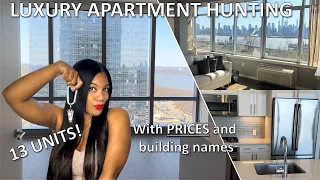 LUXURY APARTMENT HUNTING W/ PRICES! NYC SKYLINE VIEWS! NEW JERSEY - FORT LEE, EDGEWATER, JERSEY CITY