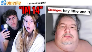 Catching CREEPS On Omegle 4