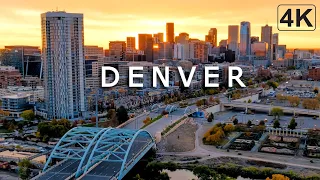 Denver, Colorado usa 2023 in 4K Ultra HD - Drone and Time Lapse Video | Colorado, USA