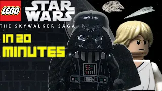 Star Wars: The Skywalker Saga in 20 minutes [Lego Stopmotion animation]