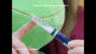 Wie spritze ich Insulin bei Diabetes? Online - Schulung