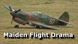 P40 Warhawk Maiden Flight