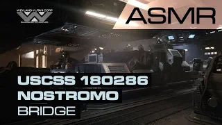 Alien's Nostromo Bridge ASMR - Ship noise with computers