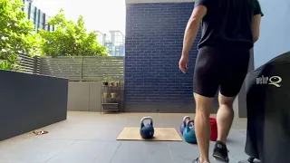 36 kg One Arm long Cycle: Kettlebell StrongSport