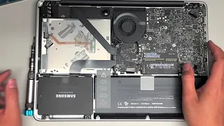 2012 13" inch MacBook Pro A1278 Disassembly RAM SSD Hard Drive Upgrade Repair Running Extremely Slow