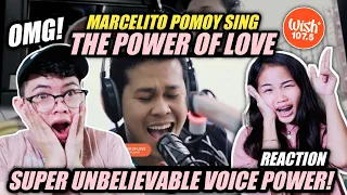 Marcelito Pomoy - The Power of Love Live on Wish 107.5 | REACTION