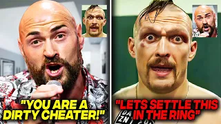Tyson Fury CONFRONTS Oleksandr Usyk For Being A NASTY Cheater